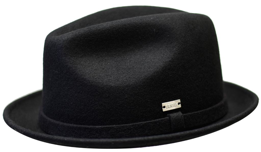 Aiden Collection Hat Bruno Capelo Black Medium