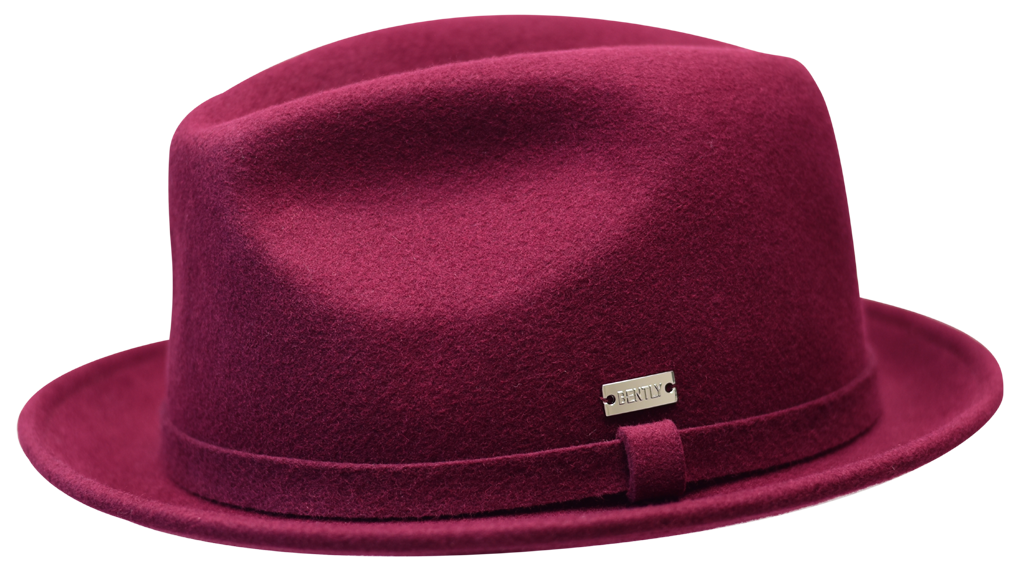 Aiden Collection Hat Bruno Capelo Burgundy Medium