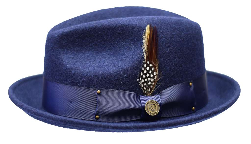 Blues Brothers Collection Hat Bruno Capelo Denim/Blue Small