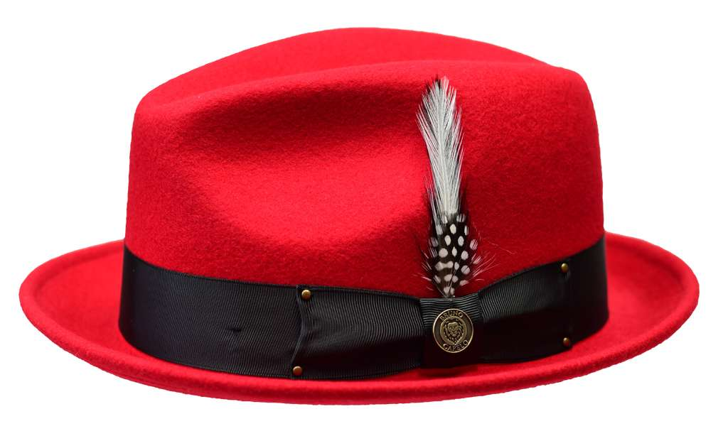 Blues Brothers Collection Hat Bruno Capelo Red/Black Small