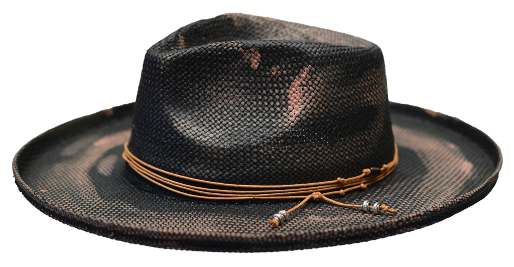 Bourbon Collection Hat Bruno Capelo Black/Cognac Brown Medium