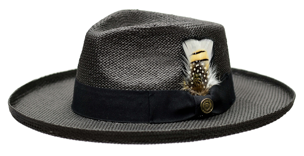 Colonial Collection Hat Bruno Capelo Black Medium