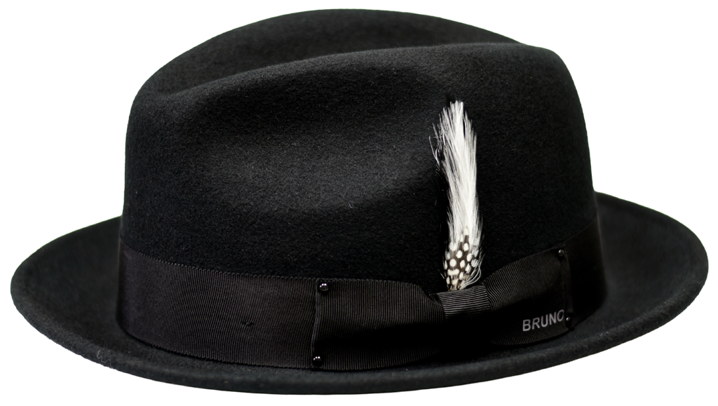 Crown Royal Collection Hat Bruno Capelo Black Medium