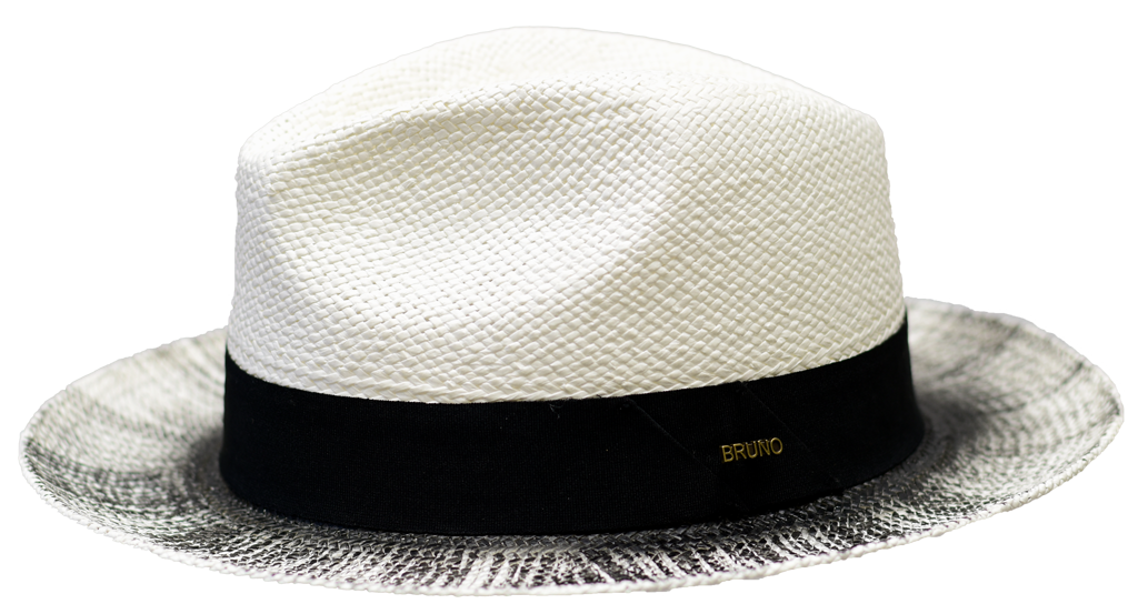 Castro (Panama) Collection Hat Bruno Capelo White/Black Medium