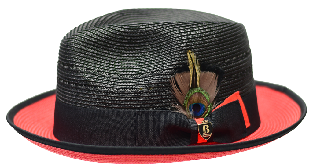 Casanova Collection Hat Bruno Capelo Black/Red Medium
