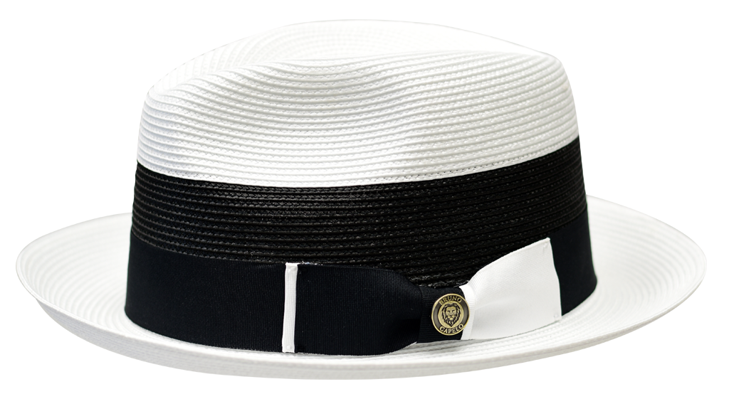 Damon Collection Hat Bruno Capelo White/Black Small