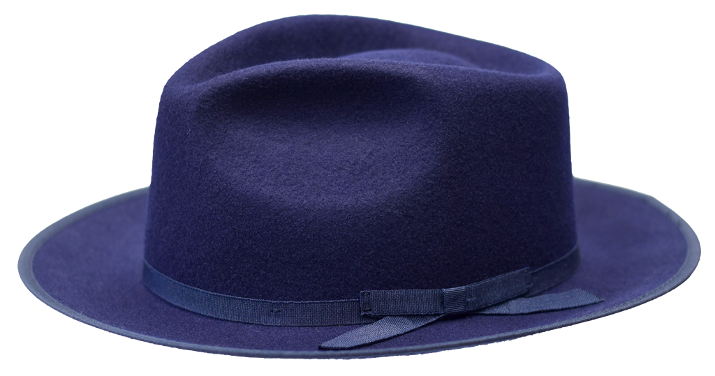 Duvall Collection Hat Bruno Capelo Navy Blue Medium