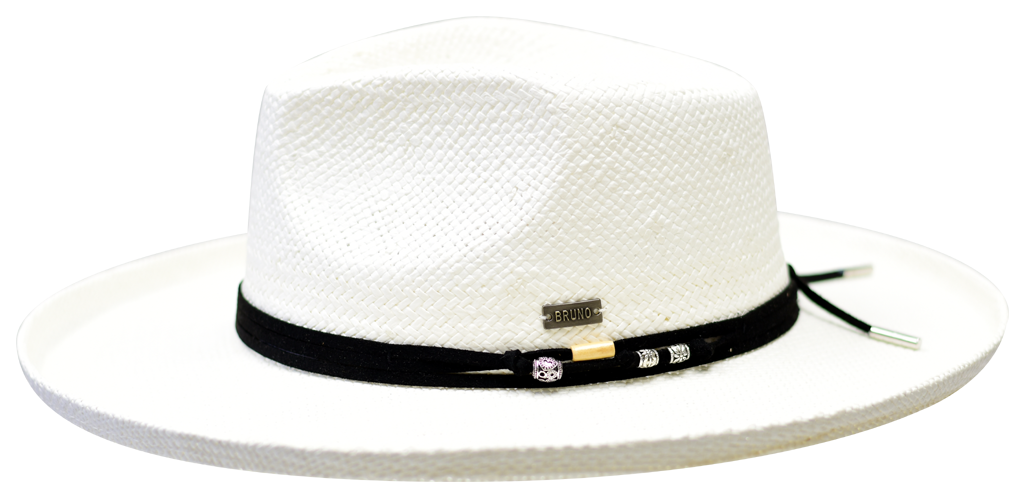 Dynasty Collection Hat Bruno Capelo White Medium
