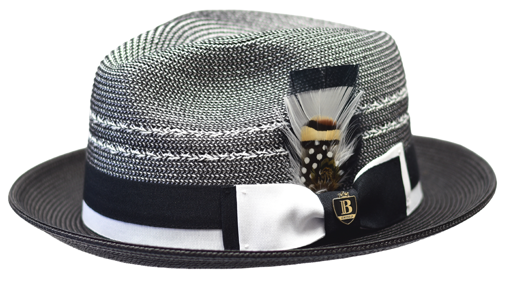 Encore Collection Hat Bruno Capelo Black/White Medium