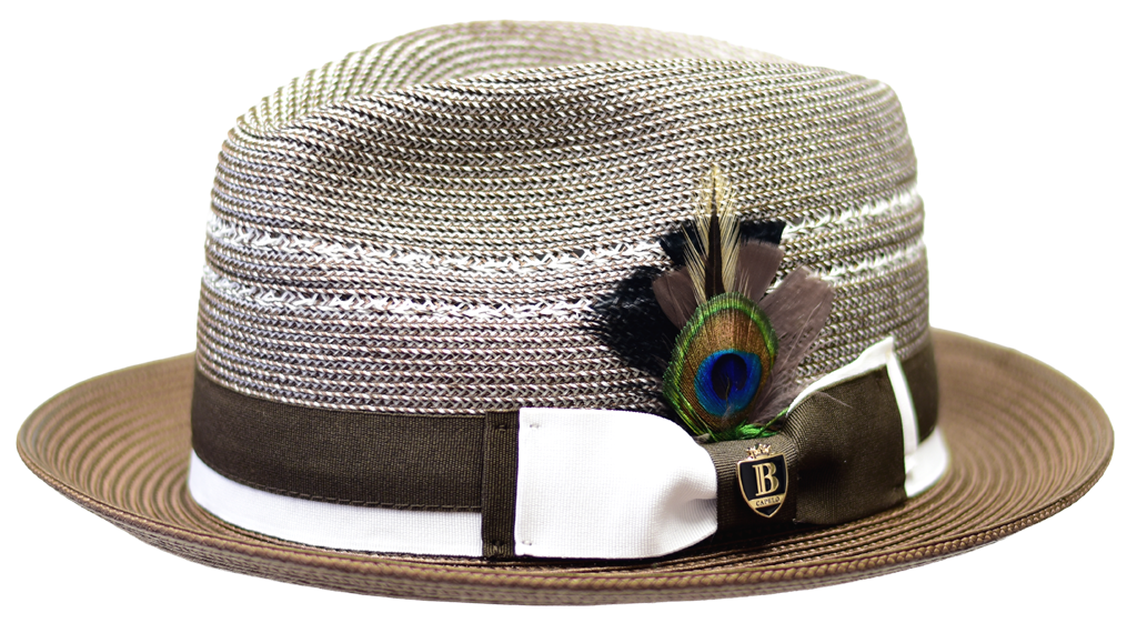 Encore Collection Hat Bruno Capelo White/Dark Brown Medium