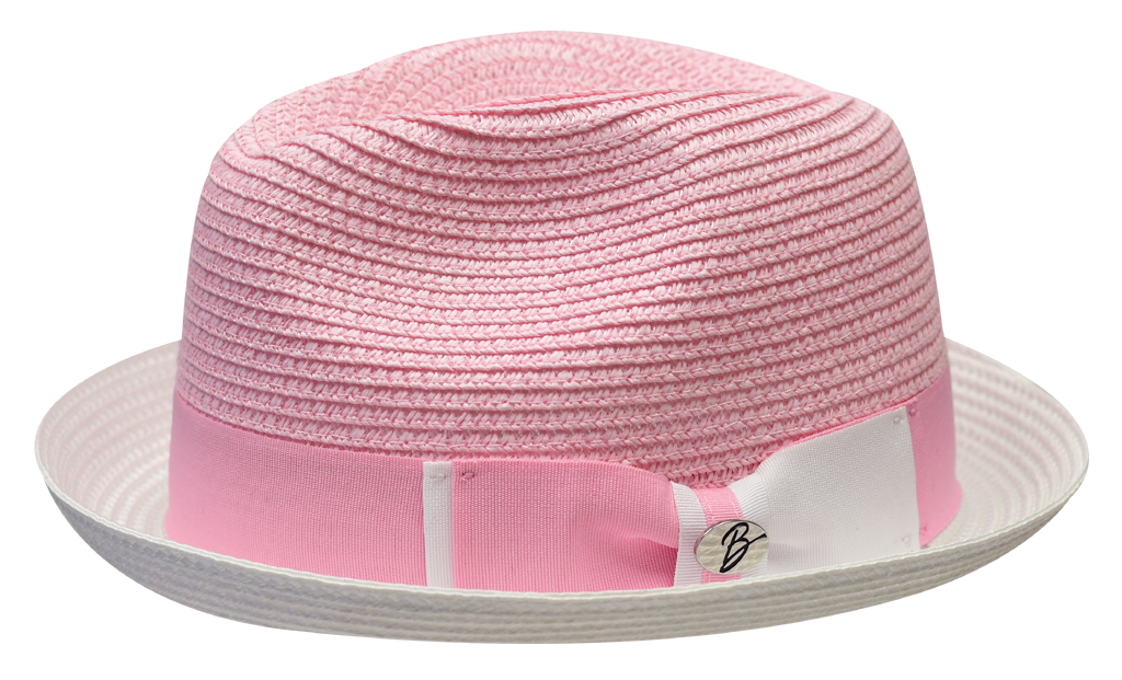 Enzo Collection Hat Bruno Capelo Light Pink/Whit Medium