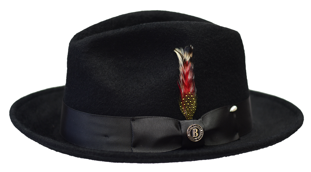 Executive Collection Hat Bruno Capelo Black Small