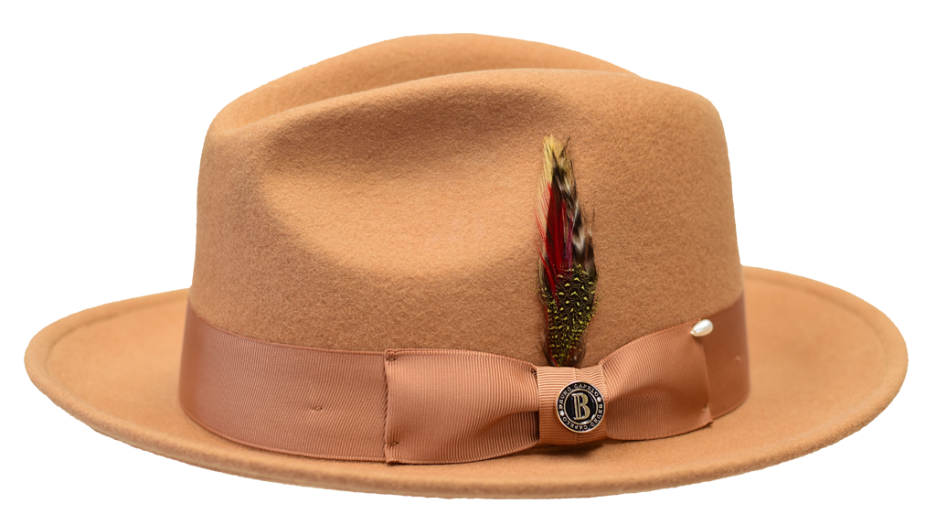 Executive Collection Hat Bruno Capelo Camel Medium