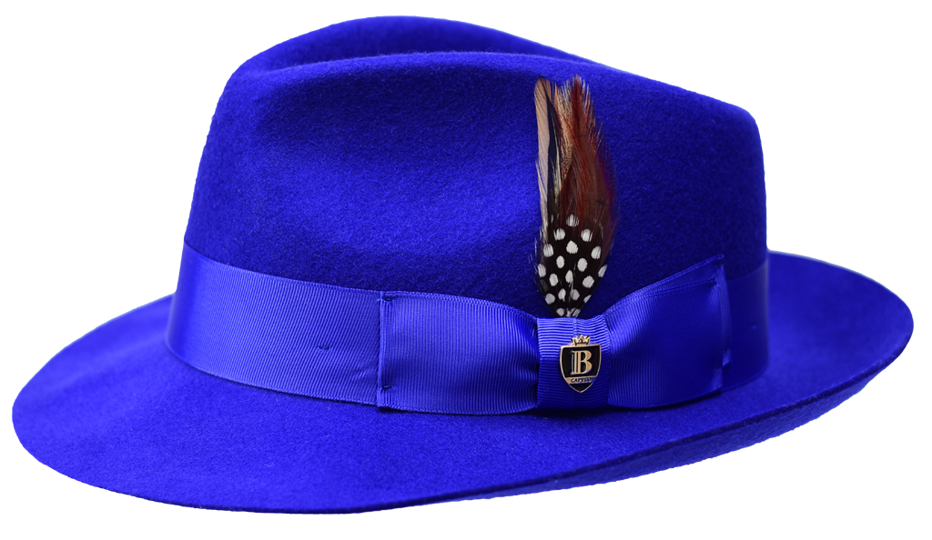 Fabio Collection Hat Bruno Capelo Royal Blue Medium