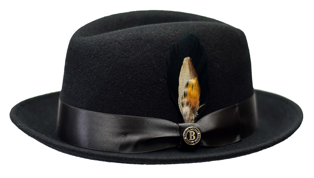 Florence Collection Hat Bruno Capelo Black Small