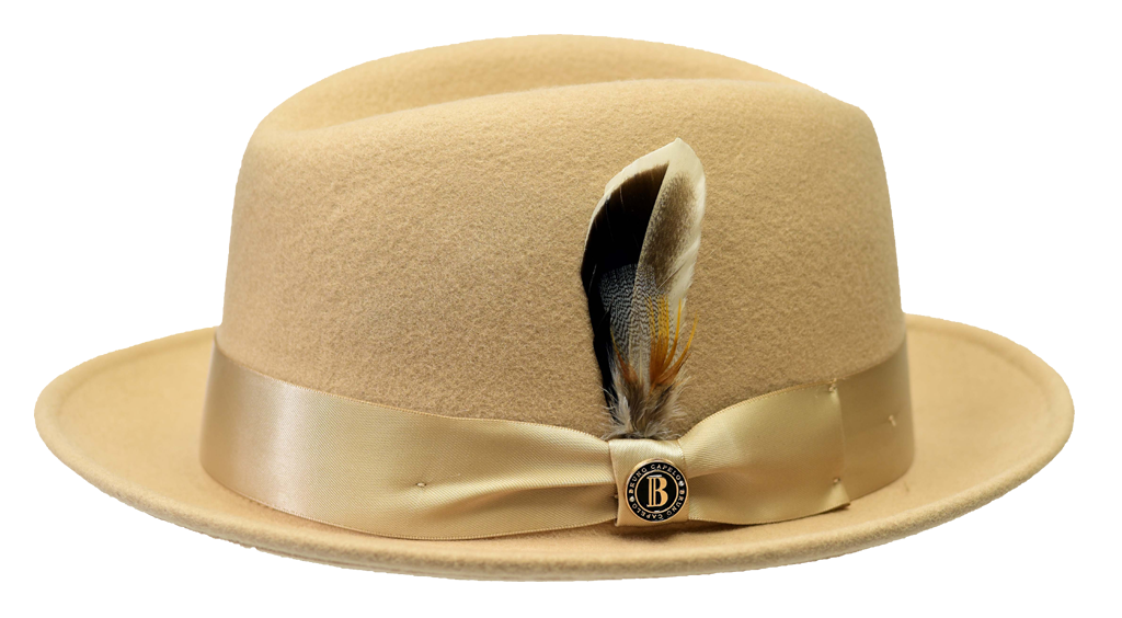 Florence Collection Hat Bruno Capelo Tan Medium
