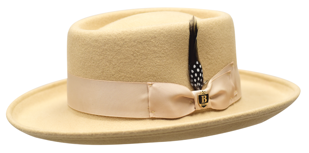 Gambler Collection Hat Bruno Capelo Tan Medium