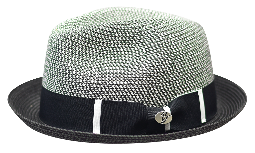 Gino Collection Hat Bruno Capelo Black/White Medium