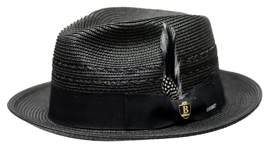 Gatsby Collection Hat Bruno Capelo Black Medium