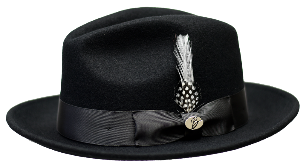 Guiliano Collection Hat Bruno Capelo Black Medium
