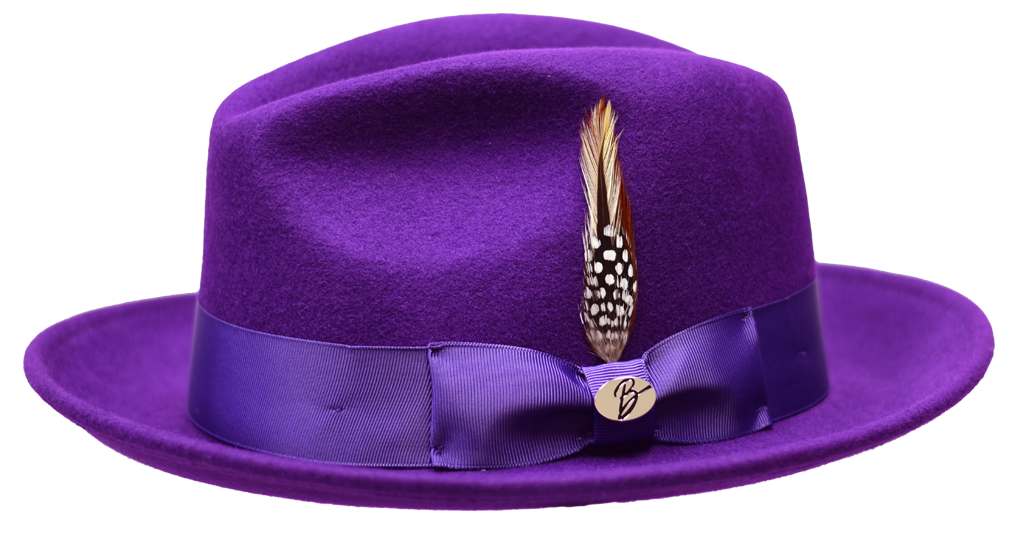 Guiliano Collection Hat Bruno Capelo Purple Medium