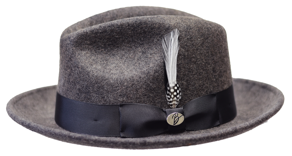 Guiliano Collection Hat Bruno Capelo Charcoal Grey Large