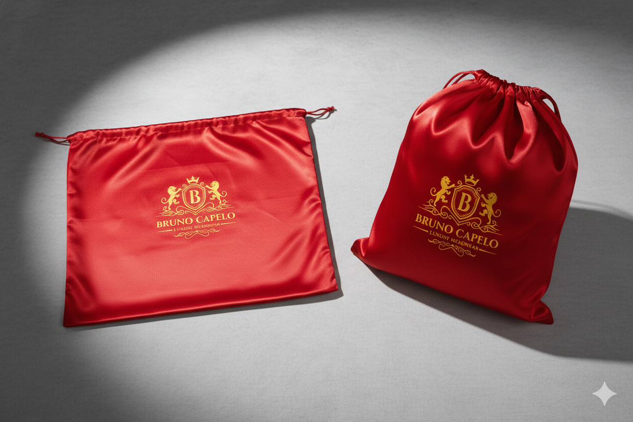 Bruno Capelo Satin Carry/Storage Bag Hat Bag Bruno Capelo