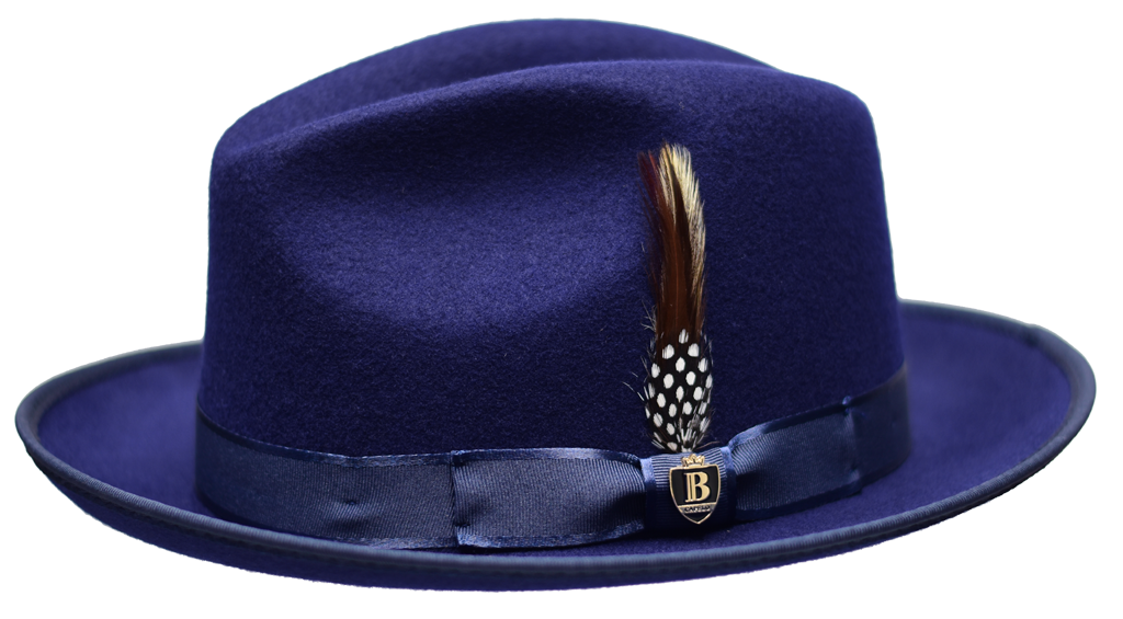 Hi Boi Collection Hat Bruno Capelo Navy Medium