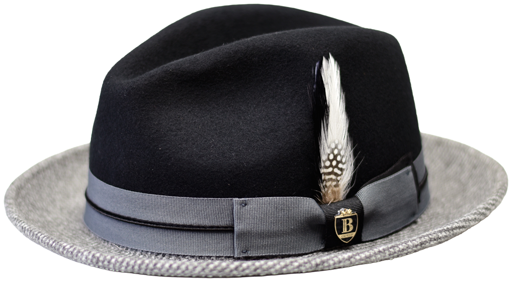 Imperial Collection Hat Bruno Capelo Black/Grey Medium