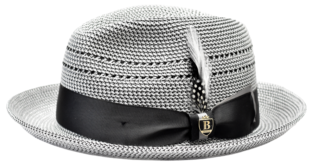 Jalen Collection Hat Bruno Capelo Black/Silver/White Medium
