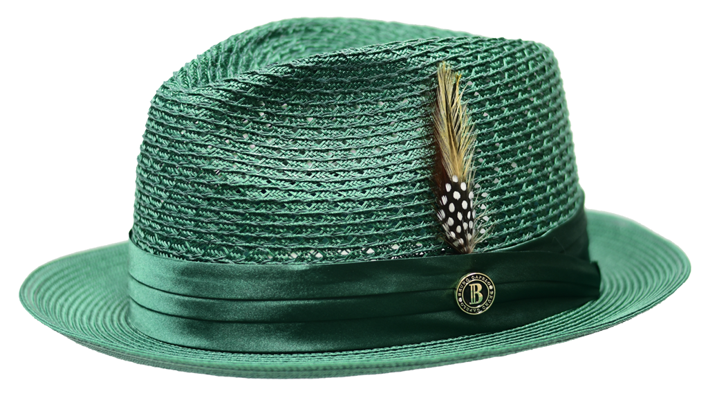 Julian Collection Hat Bruno Capelo Emerald Green Small