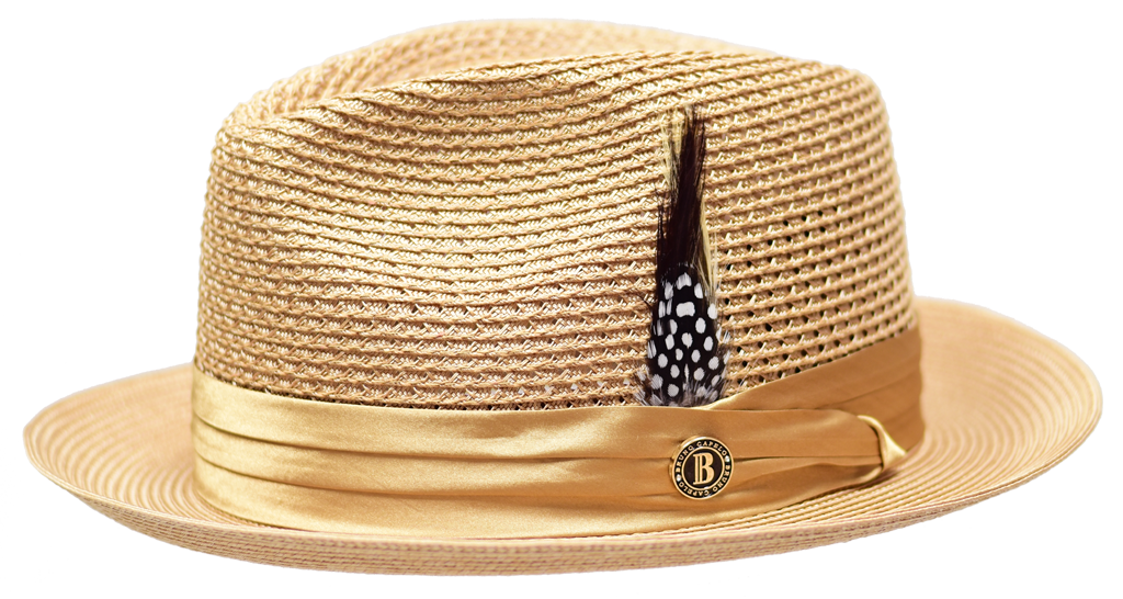 Julian Collection Hat Bruno Capelo Tan Medium