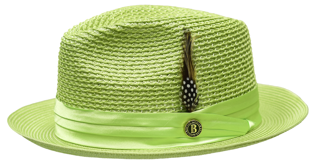 Julian Collection Hat Bruno Capelo Apple Green Medium