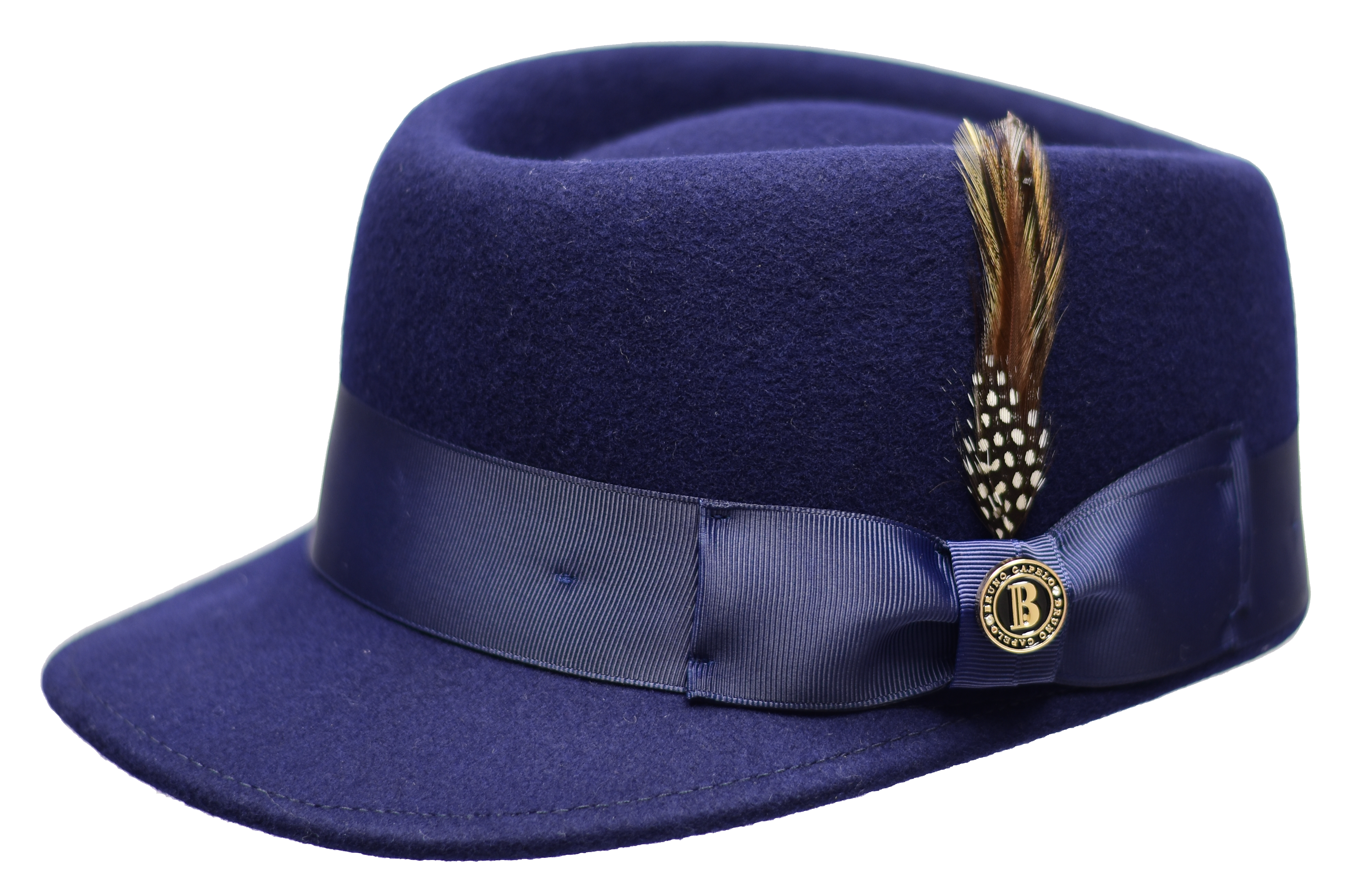 Legionnaire Collection Hat Bruno Capelo Navy Blue Medium