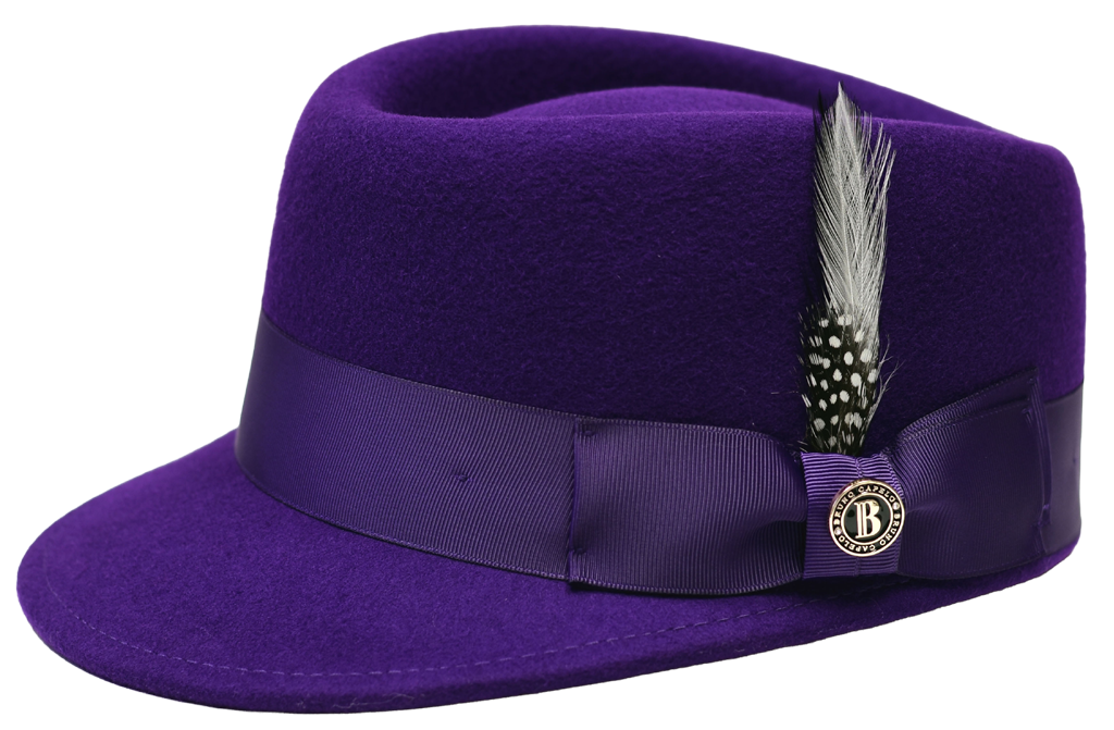 Legionnaire Collection Hat Bruno Capelo Purple Medium