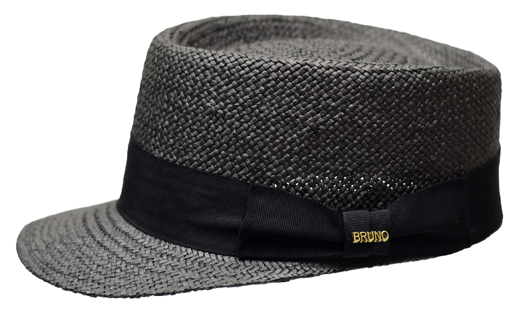Legionnaire Straw Collection Hat Bruno Capelo Black Small