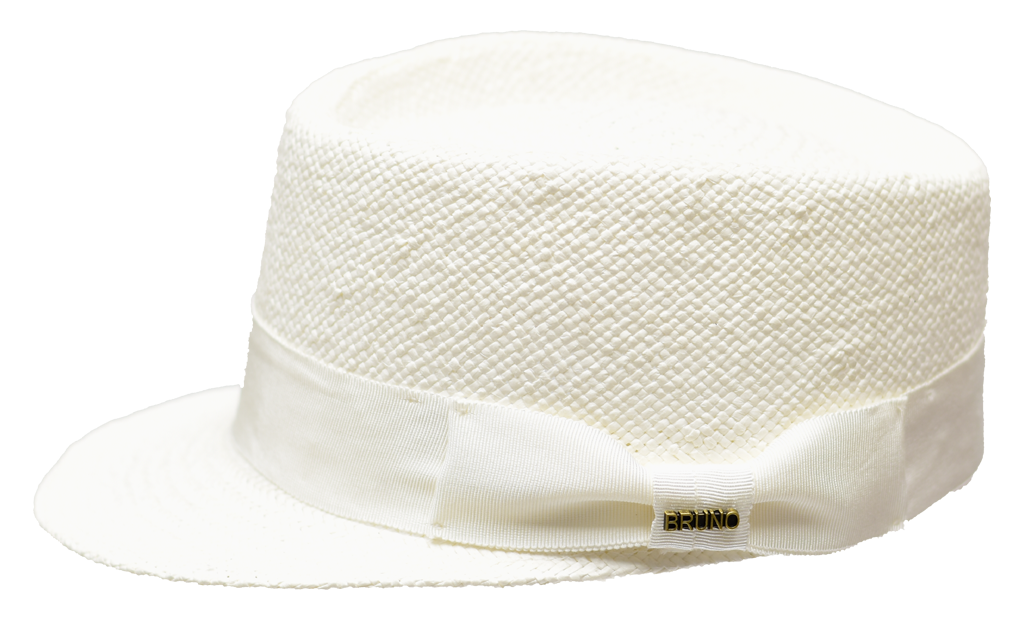 Legionnaire Straw Collection Hat Bruno Capelo White Small
