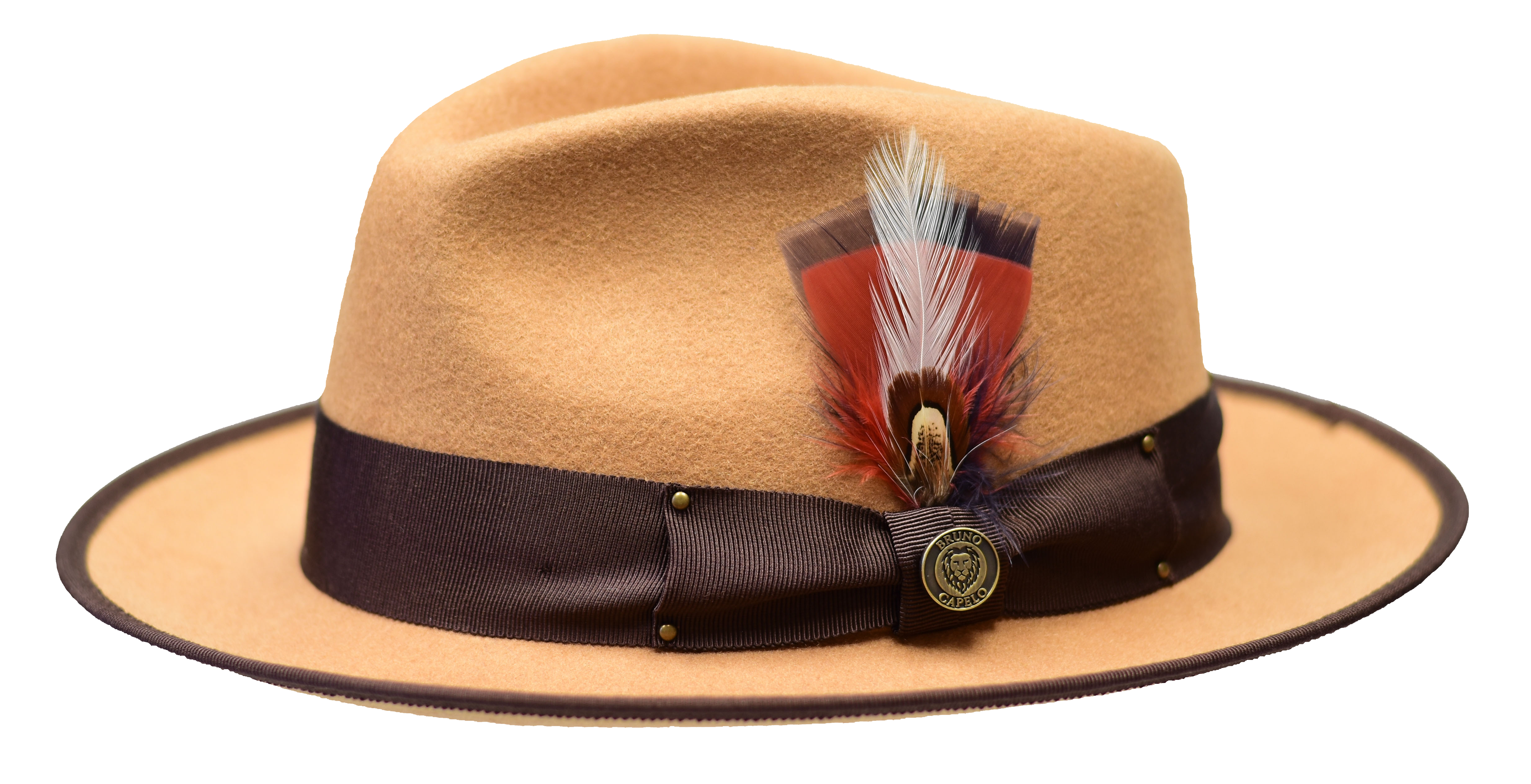 Lorenzo Collection Hat Bruno Capelo Camel/Brown Large
