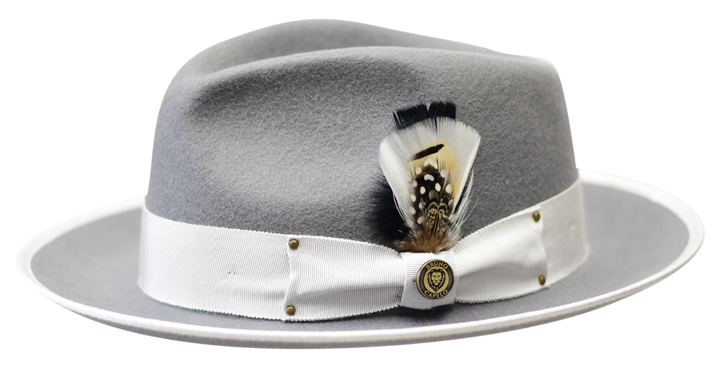 Lorenzo Collection Hat Bruno Capelo Graphite Grey/Silver Small