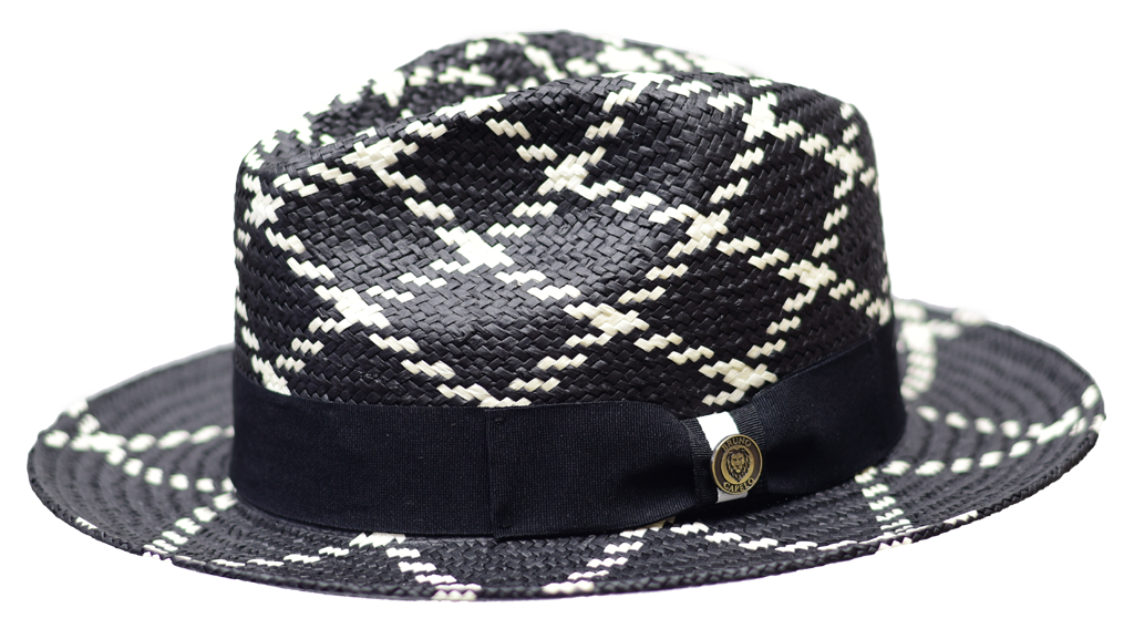 Malibu Collection Hat Bruno Capelo Black/White Medium