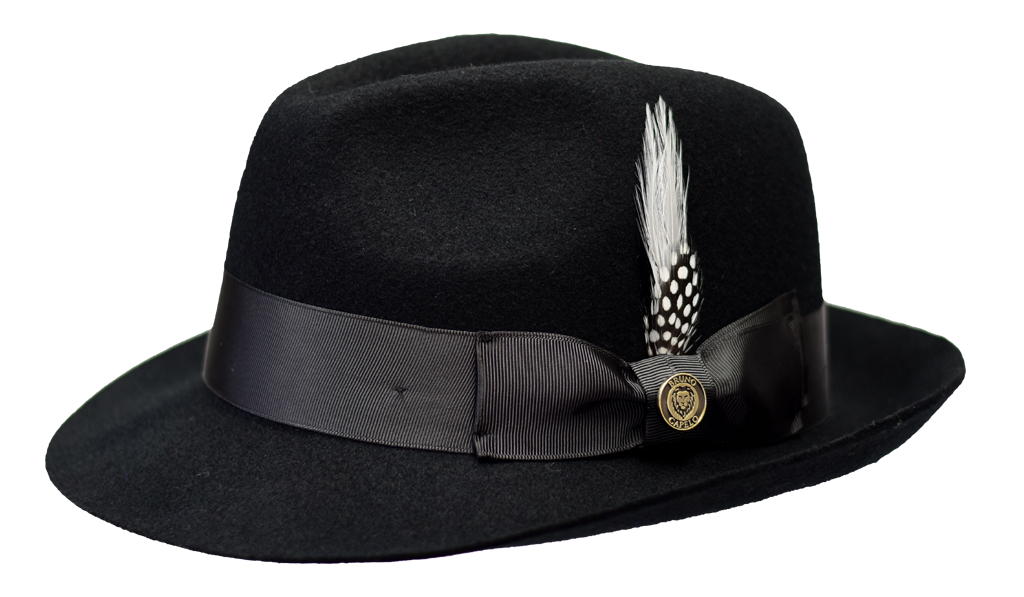 Bruno Capelo Chicago Snap Brim Fedora – Men’s – New With Tags