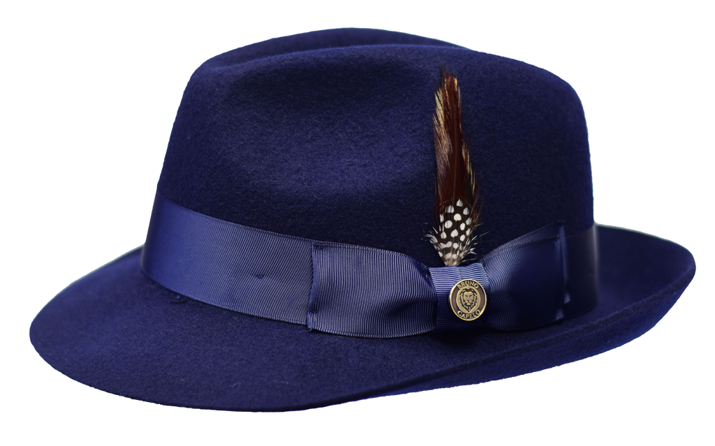 Marco Collection Hat Bruno Capelo Navy Blue Large