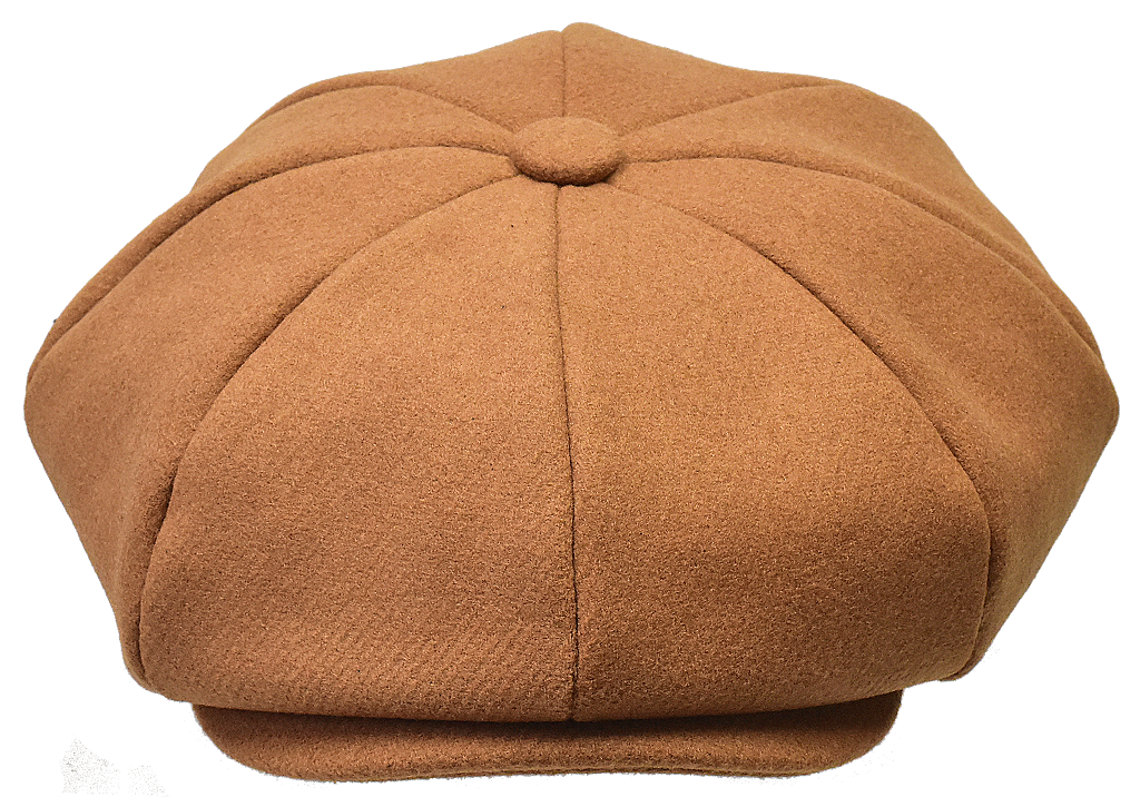 Melton Collection Hat Bruno Capelo Camel Medium