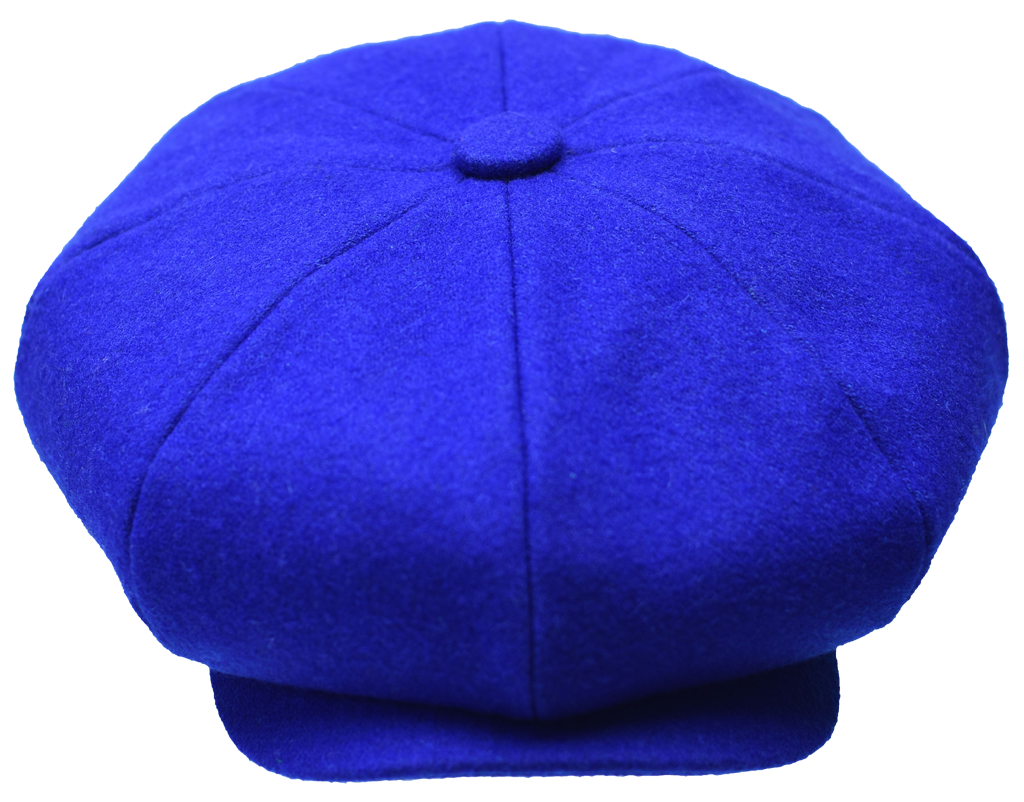 Melton Collection Hat Bruno Capelo Royal Blue Small