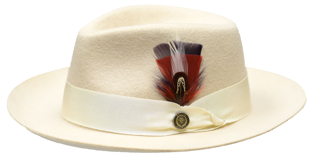 Milan Collection Hat Bruno Capelo Bone Small