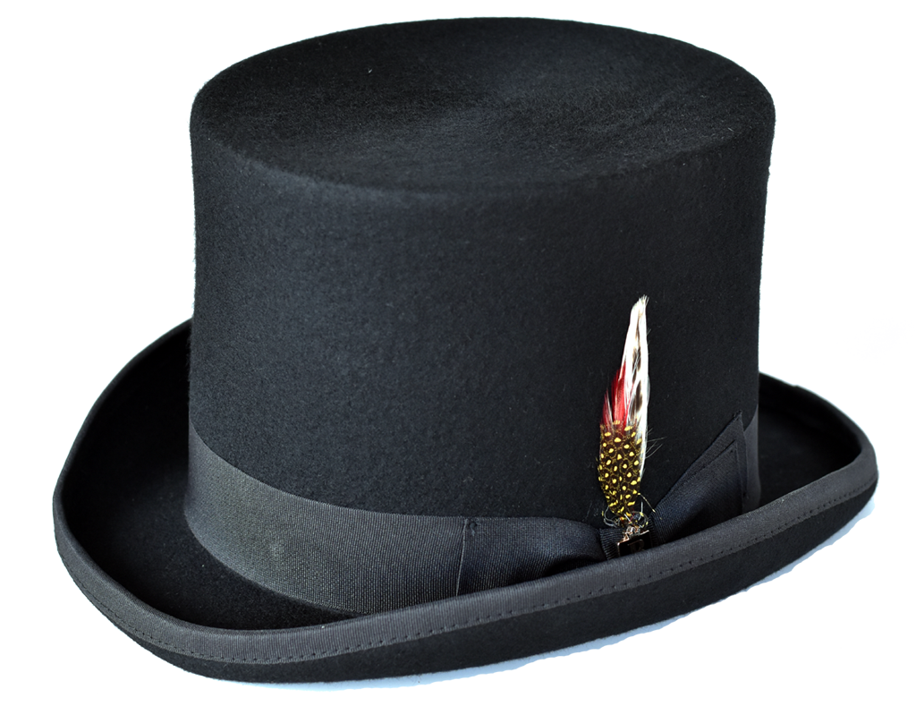 Mad Hatter Collection Hat Bruno Capelo Black Medium