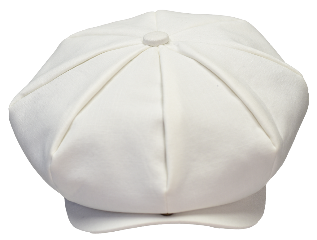 NewsBoy Collection Hat Bruno Capelo White Medium
