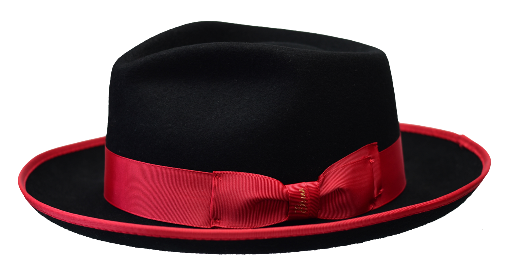 Night Hawk Collection Hat Bruno Capelo Black/Red Medium