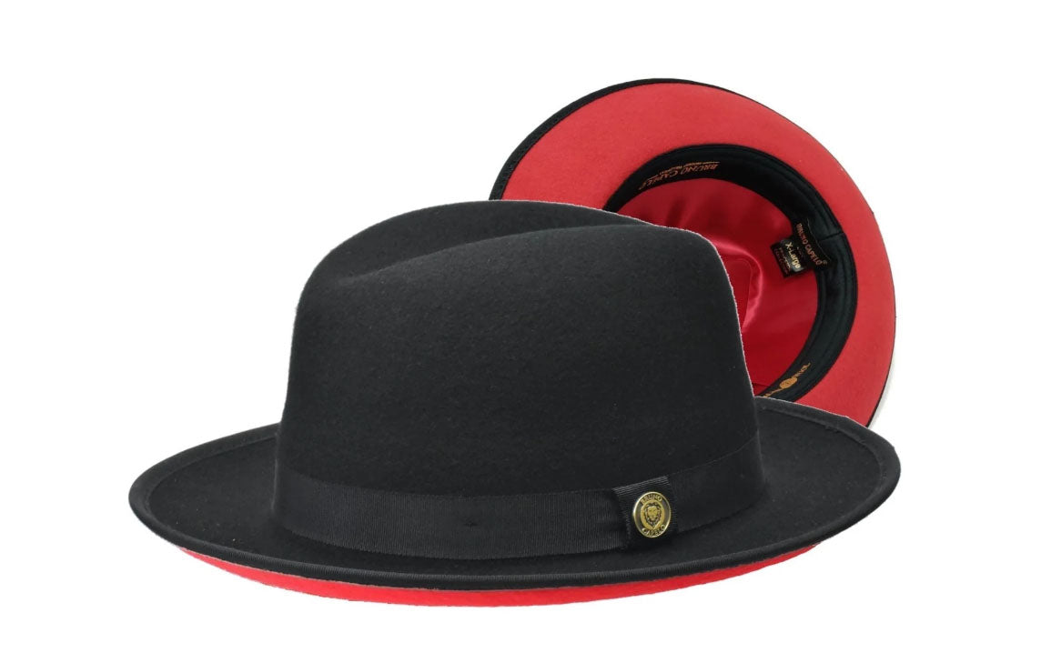 Princeton Collection (Red Bottom Fedora) Hat Bruno Capelo