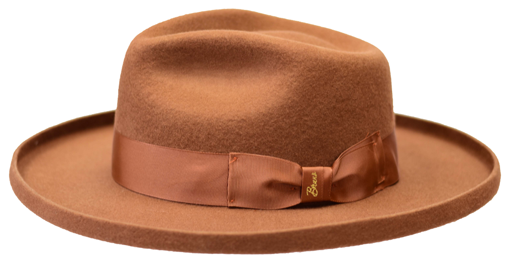 Rebel Collection Hat Bruno Capelo Cognac Medium